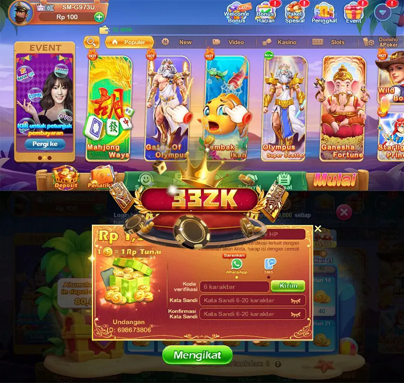 33zk Masuk
